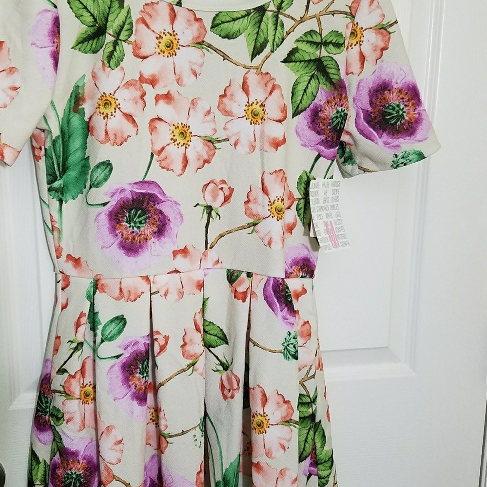 Bnwt Lularoe Amelia medium unicorn dress